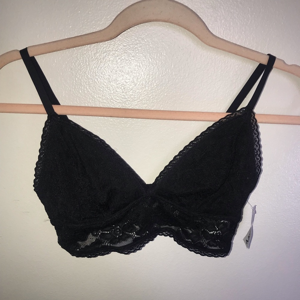 Black bralette